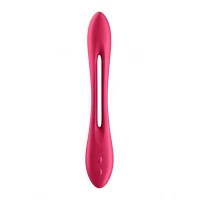 Універсальний гнучкий вібратор для пар Satisfyer Elastic Joy Red — Просмотреть изображение 2