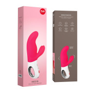 Вібратор-кролик Fun Factory MISS BI pink/white (м'яте паковання!!!) — Переглянути зображення 7