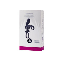 Насадка на член з вібрацією Adrien Lastic Spartacus R, з кільцем для мошонки — Переглянути зображення 6