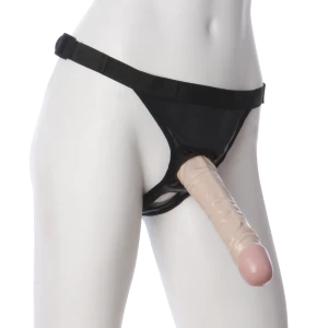 Трусики зі страпоном Doc Johnson Vac-U-Lock 8 Inch Classic Dong Ultra Harness, ПВХ, діаметр 3,8см