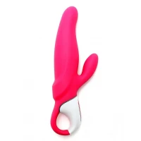 Потужний вібратор-кролик Satisfyer Vibes Mr. Rabbit, два мотори, литий силікон, 12 режимів роботи — Переглянути зображення 2