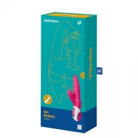 Потужний вібратор-кролик Satisfyer Vibes Mr. Rabbit, два мотори, литий силікон, 12 режимів роботи — Переглянути зображення 3