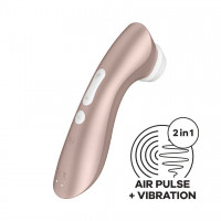 Вакуумный клиторальный стимулятор Satisfyer Pro 2+ Vibration с вибрацией