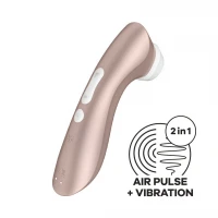 Вакуумний кліторальний стимулятор Satisfyer Pro 2+ Vibration з вібрацією — Просмотреть изображение 2