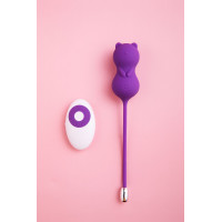 Вагинальные шарики с вибрацией KISTOY Paula с пультом ДУ, диаметр 32мм — Просмотреть изображение 12