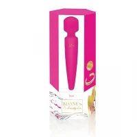 Вібромасажер Rianne S: Bella Mini Wand Rose, 10 режимів, медичний силікон, подарункове паковання — Переглянути зображення 5