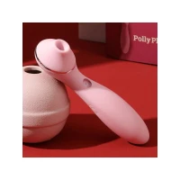 Вакуумний вібратор KISTOY Polly Plus Pink — Просмотреть изображение 4