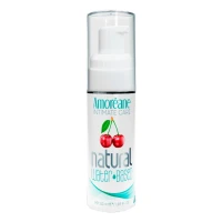 Лубрикант на водній основі з екстрактом фітопланктону Amoreane Cherry (50 мл), морський колаген — Переглянути зображення 1