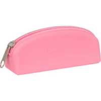 Сумка для зберігання секс-іграшок PowerBullet - Silicone Storage Zippered Bag Pink — Просмотреть изображение 1