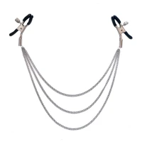 Затискач для сосків Art of Sex - Nipple Jewerlry Three Chains — Переглянути зображення 2