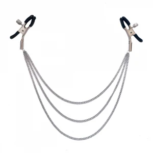 Затискач для сосків Art of Sex - Nipple Jewerlry Three Chains