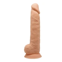 Фалоімітатор реалістичний SilexD Arnold Flesh (MODEL 5 size 10in), двошаровий, силікон+Silexpan — Просмотреть изображение 1