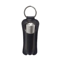 Віброкуля PowerBullet First-Class Bullet 2.5″ with Key Chain Pouch, Silver, 9 режимів вібрації — Переглянути зображення 4