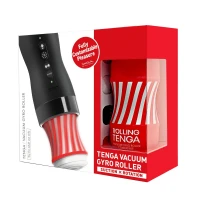 Автоматичний мастурбатор Tenga VACUUM GYRO ROLLER SET, ротація та вакуум, сумісний з Tenga Cup — Переглянути зображення 3