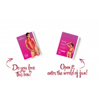 Ажурний бодістокінг із ефектом шнурівки Obsessive B120 teddy red S/M/L, червоний — Переглянути зображення 7
