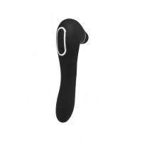Вакуумний стимулятор з вібрацією Wooomy Smoooch Black Clitoral Suction &amp; Vibration — Переглянути зображення 3