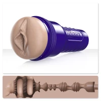 Мастурбатор-вагіна Fleshlight Boost Bang Light Medium Flesh, плаваючі кільця Turbo Tech — Переглянути зображення 1