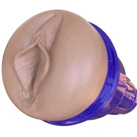 Мастурбатор-вагіна Fleshlight Boost Bang Light Medium Flesh, плаваючі кільця Turbo Tech — Переглянути зображення 5