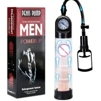 Вакуумна помпа Men Powerup зі стрілковим манометром і ручним насосом — Переглянути зображення 2