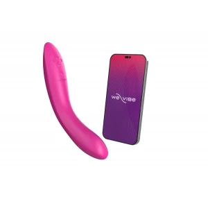 Смарт-вібратор We-Vibe Rave 2 Twisted Pleasure Pink, для точки G та входу в піхву, 2 мотори