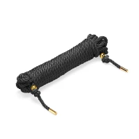 Мотузка для шибарі Liebe Seele Shibari 10M Rope Black, комбінований склад — Просмотреть изображение 1