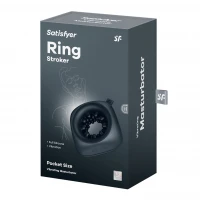 Мастурбатор Satisfyer Ring Stroker, 12 режимів вібрації, універсальний, компактний — Переглянути зображення 6