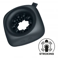 Мастурбатор Satisfyer Ring Stroker, 12 режимів вібрації, універсальний, компактний — Переглянути зображення 1