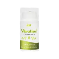 Рідкий вібратор Intt Vibration Caipirinha  (15 мл), густий гель, дуже смачний, діє до 30 хвилин — Переглянути зображення 2