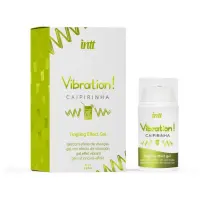 Рідкий вібратор Intt Vibration Caipirinha  (15 мл), густий гель, дуже смачний, діє до 30 хвилин — Переглянути зображення 1