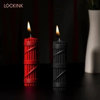 БДСМ-свічки LOCKINK SEVANDA Fetish Drip Candles Set, 2 шт, низькотемпературні, шкребок у комплекті — Переглянути зображення 3