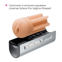 Інтерактивний смарт-мастурбатор Lovense Solace Pro, до 230–300 фрикцій на хвилину, до 14 годин роботи — Переглянути зображення 11