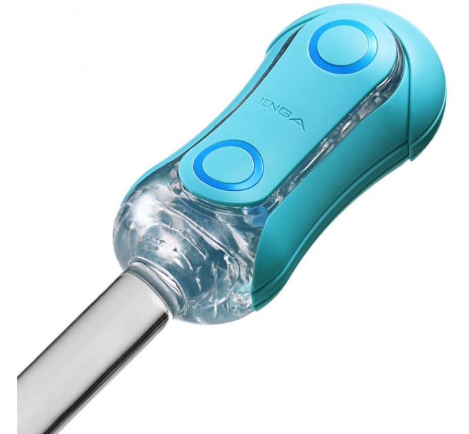 Мастурбатор Tenga Flip Orb — Ocean Blue, з можливістю зміни тиску та стимулювальними кульками всередині