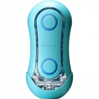 Мастурбатор Tenga Flip Orb — Ocean Blue, з можливістю зміни тиску та стимулювальними кульками всередині — Переглянути зображення 1
