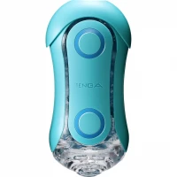 Мастурбатор Tenga Flip Orb — Ocean Blue, з можливістю зміни тиску та стимулювальними кульками всередині — Переглянути зображення 4