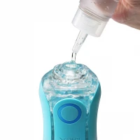 Мастурбатор Tenga Flip Orb — Ocean Blue, з можливістю зміни тиску та стимулювальними кульками всередині — Переглянути зображення 6