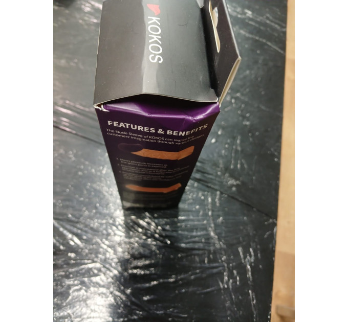 Насадка на член Kokos Nude Sleeve NS 001 M (м'яте паковання!!!)