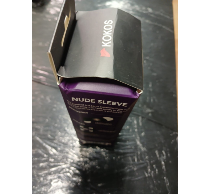 Насадка на член Kokos Nude Sleeve NS 001 M (м'яте паковання!!!)