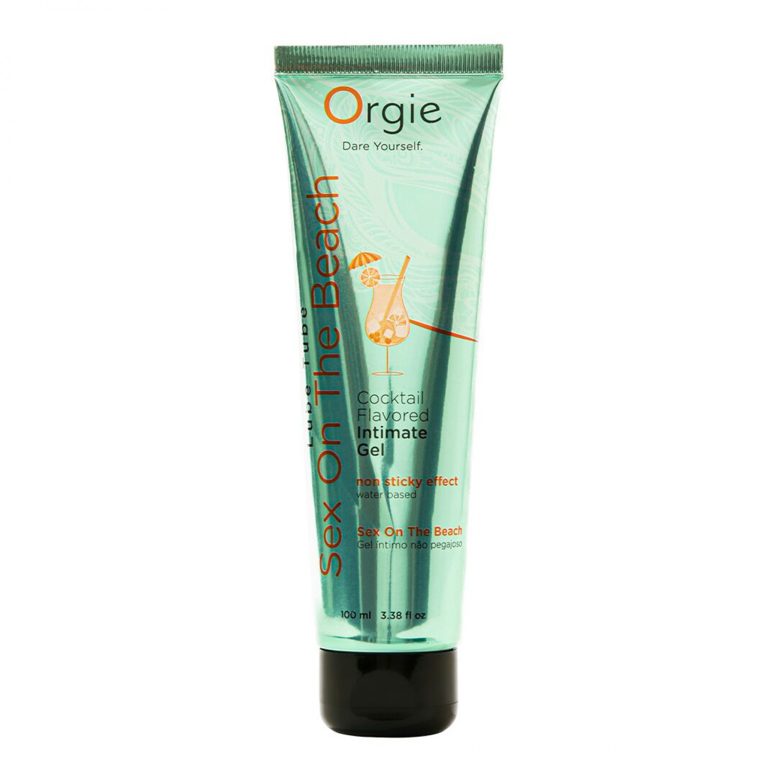 Лубрикант на водной основе Orgie Lube Tube Sex On The Beach, 100 мл, персиково-апельсиновый вкус