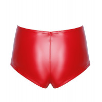 Шорты Noir Handmade F356 Red powerwetlook shorts - XL — Просмотреть изображение 7