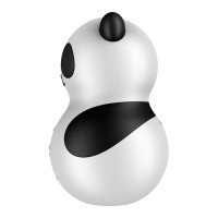 Вакуумний стимулятор з вібрацією Satisfyer Pocket Panda, 12 режимів вібрації, 11 рівнів вакууму
