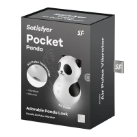 Вакуумний стимулятор з вібрацією Satisfyer Pocket Panda, 12 режимів вібрації, 11 рівнів вакууму — Переглянути зображення 7