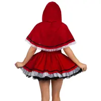 Костюм Красной Шапочки Leg Avenue Flirty Miss Red Top and Skirt S — Просмотреть изображение 2
