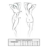 Боді Passion VELMORE BODY blue L — Переглянути зображення 8