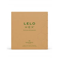 Презервативи LELO HEX Condoms Organic 36 Pack, тонкі та суперміцні — Просмотреть изображение 1