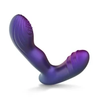 Анальна вібропробка з пульсацією Hueman - Galaxy Tapping Buttplug — Переглянути зображення 6