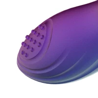 Анальна вібропробка з пульсацією Hueman - Galaxy Tapping Buttplug — Переглянути зображення 12