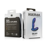 Анальна вібропробка з пульсацією Hueman - Galaxy Tapping Buttplug — Переглянути зображення 16