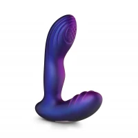 Анальна вібропробка з пульсацією Hueman - Galaxy Tapping Buttplug — Переглянути зображення 1