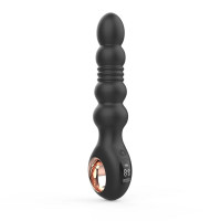 Анальный вибратор с пульсацией Loviss Thor Thrusting Anal Plug, 2 мотора — Просмотреть изображение 4