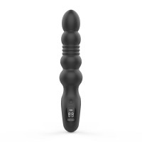 Анальный вибратор с пульсацией Loviss Thor Thrusting Anal Plug, 2 мотора